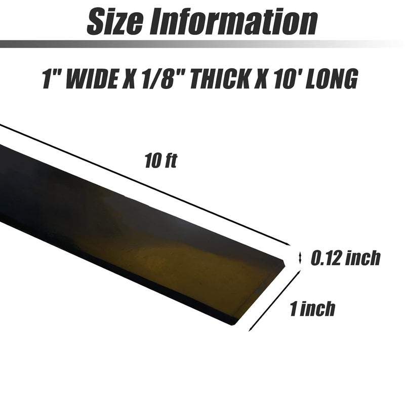 SUCOHANS Adhesive Rubber Strips 1/8(.125)" Thick x 1" Wide x 10' Long, Neoprene Rubber Strip with Adhesive Backing for Sealing Supports Protection Gaskets - Image 2